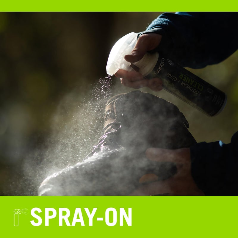 Grangers Shoe and Outdoor Gear Cleaner, Easy to Apply Spray Bottle (275ml) - Image 2